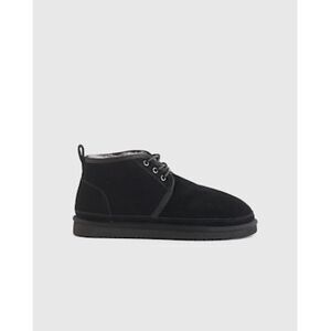 Quince Black Suede Ankle Chukka Boots